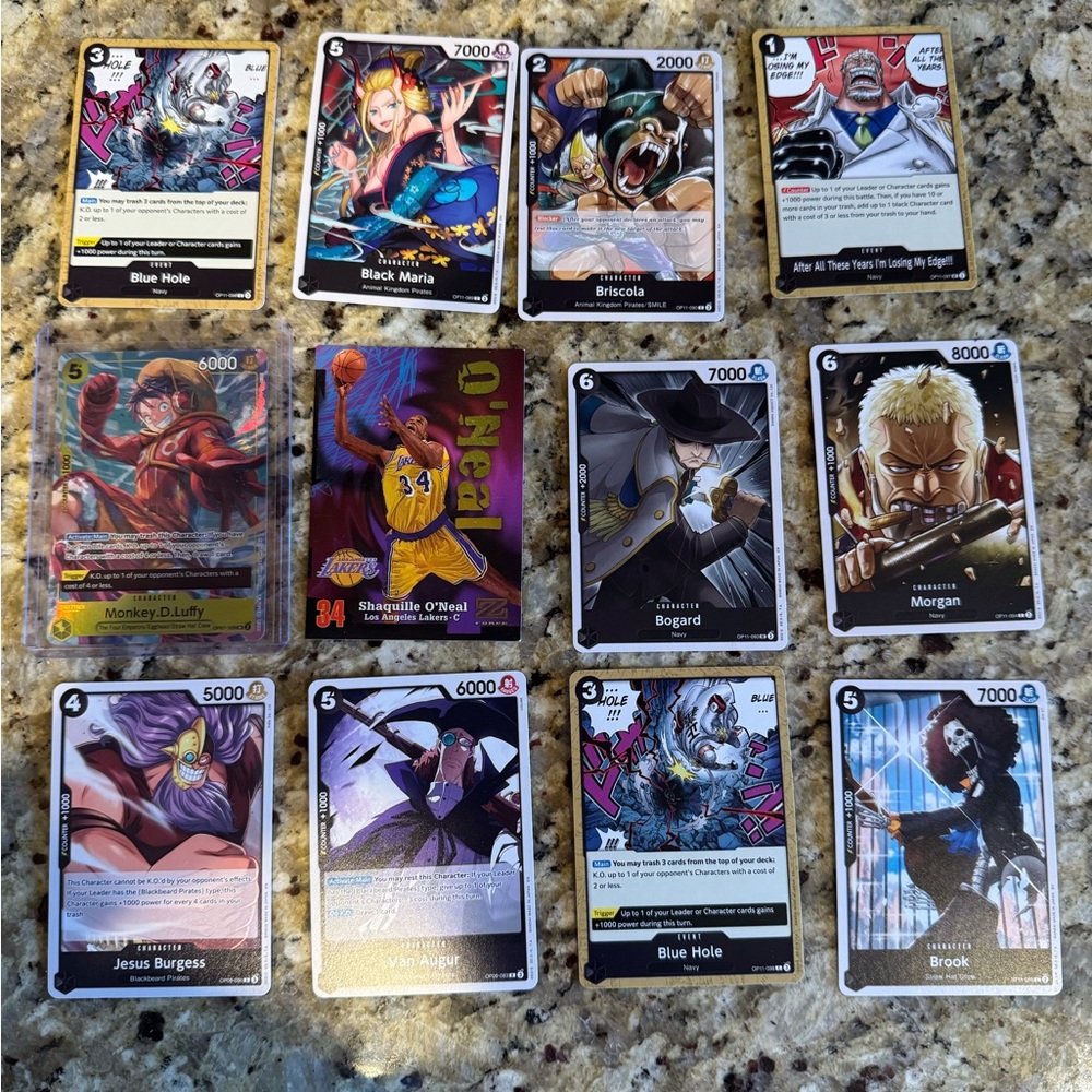 12 Piece Card Game Trading Lot